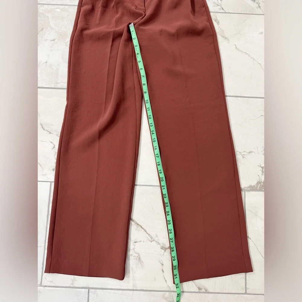 Aritzia's Wilfred The Effortless Pants in Spice, Size 0, Inseam Is 31.5 Inches. - Picture 4 of 8